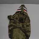 Camo Dog Hoodie Dog Clothes Extra Warm Fleece Lining Stretchy Fit for Small Medium Large Dogs (Camo, Large)