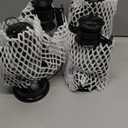 Hortsun 4 Pcs 8 Inch Vintage LED Hurricane Lantern Metal Black Outdoor Battery Operated Hanging Lantern with Warm LEDs and Dimmer Switch for Indoor Rustic Farmhouse Country Camping Decor