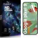 2 Pack for Google Pixel 9 Matte Screen Protector [Not Glass], HD Clear, Anti-Scratch, Anti-Glare, Support fingerprint