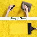 Soft Shag Rugs for Bedroom, 4x6 Yellow Fluffy Shaggy Rugs for Living Room Nursery, Luxury Modern Plush Carpet Girls Boys Kids Room Dorm Indoor Home Decor, Upgrade Non-Slip