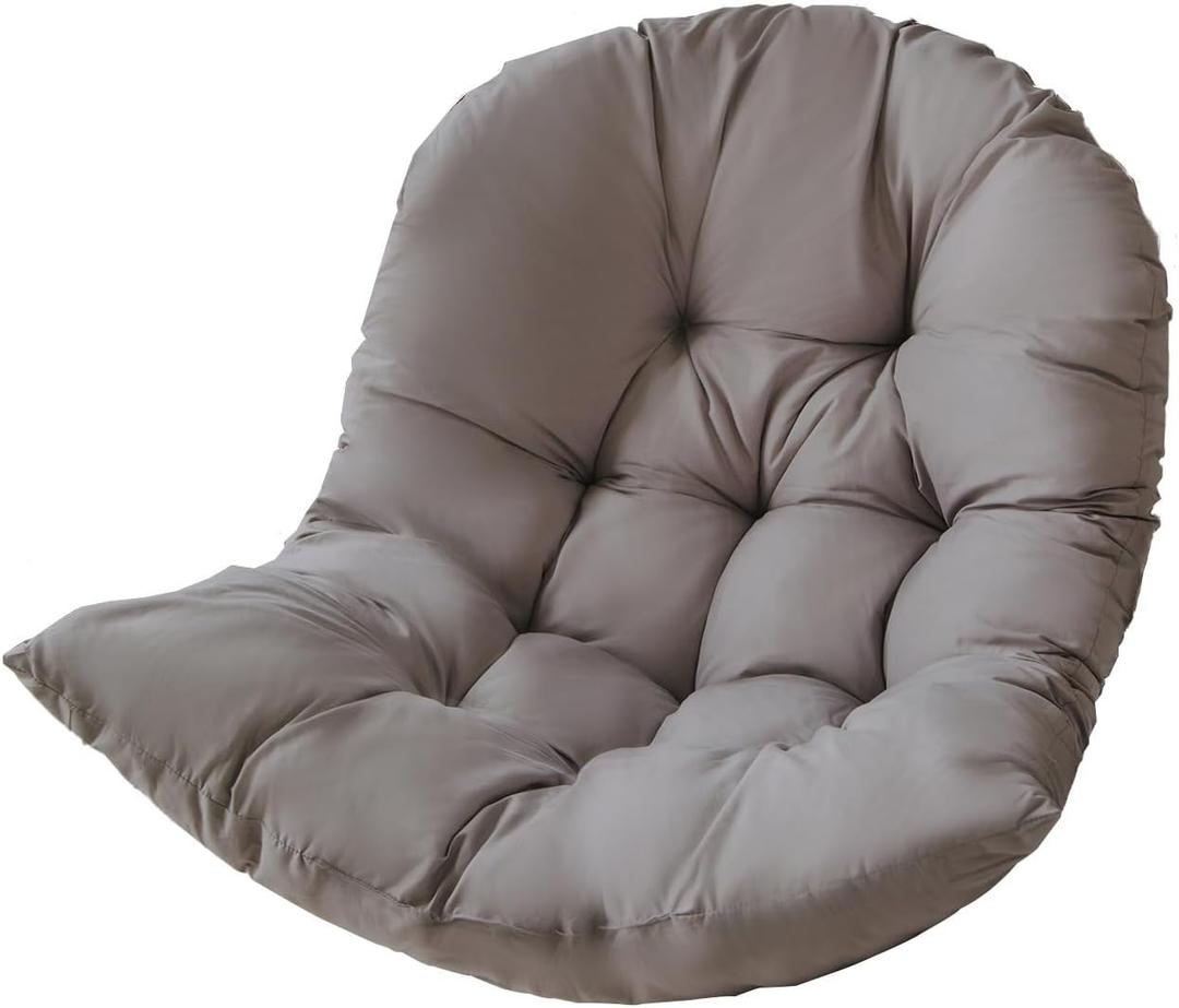 Egg Chair Cushion Replacement, Swing Egg Chair Cushion UV Resistant Breathable Back Cushions for Hammock Chair