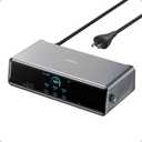 Anker Prime Docking Station (DL7400), 14-in-1 Triple Display, DisplayLink | 140W Max, Smart Display, Triple 4K@60Hz (2 HDMI+1 DP), for Windows Laptops (The Latest DisplayLink Driver Must Installed)