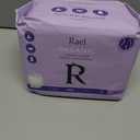 Rael Disposable Underwear for Women, Organic Cotton Cover - Incontinence Pads, Postpartum Essentials, Disposable Underwear, Unscented, Maximum Coverage (Size S-M, 12 Count)