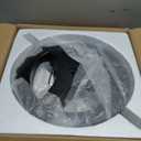 Neatfi 6-Wheel Rolling Base Floor Stand, Compatible for LED Desk Lamp and Magnifying Lamps, Versatile Stand for Work, Study, and Needlework (Black)