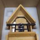 Bamboo Bird Feeder with Camera, 2K HD, Built-in Solar Powered, 2.4GHz Wi-Fi, Night Vision, Motion Alerts, Live View, Local Storage, AI Bird ID for 10,000+ Species, Family Sharing