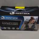 RESTECK Massagers for Neck and Back with Heat - Deep Tissue 3D Kneading Pillow, Electric Shiatsu Shoulder Massage, Foot, Legs,Body - Relieve Muscle Pain - Office, Home & Car (Black/Grey)