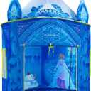 Princess Play Tent, Frozen Toy for Girls, Ice Castle Kids Tent Indoor and Outdoor, Large Imaginative Playhouse with Carrying Bag for 1 2 3 4 5 6 7 8 9 Years Old Girls, Christmas & Birthday Gift
