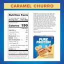Pure Protein Caramel Churro Protein Bars 20g Protein, 3g Sugar, 190 Calories (12 count) Low Sugar* High Protein Snack - Gluten Free - Perfect for a Healthy Snack (EXP 02/11/27)