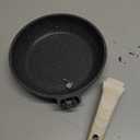 CAROTE Nonstick Frying Pan Skillet,Non Stick Granite Fry Pan Egg Pan Omelet Pans, Stone Cookware Chef's Pan, PFOA Free,Induction Compatible(Classic Granite, 8-Inch) (Black)