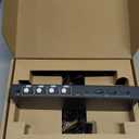 USB3.0 KVM Switch HDMI 4K@60Hz for 4 Computers Share 1 Monitor, KVM Switch 4 Port with 3 USB 3.0 Ports Share Keyboard Mouse, Support Button Switch, Plug and Play (Black)