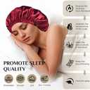 VECIIR Satin Bonnet Silk