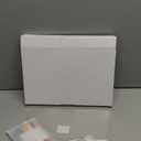 Acrylic Dry Erase Board, Clear Desktop Note Memo, White Board with Light, Notepad Table, LED Letter Massage Board with 7 Markers