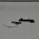 Renovators Supply Manufacturing Black Iron Gate Flip Latch 12" Large Antique Two Sided Flip Locks Rust Resistant Powder Coated Barn Door and Fence Gate Latches with Hardware