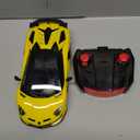 Lamborghini Remote Control Car, 1:24 Scale Electric Sport Racing Hobby Toy Car Lamborghini Model Vehicle for Boys Girls Birthday Gifts, Yellow