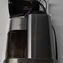 Aromaster Coffee Bean Grinder with 48 Gind Settings, Conical Burr Coffee Grinder for Home Use,Stainless Steel,40 Seconds Adjustable Timer,Anti-static,Easy to Clean with Brush, (Silver)