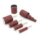 2Long Sanding Drums and Sleeves Set with 1/4Shank for Drill or Drill Press, Sanding Drum Kit for Sanding Smoothing Shaping Polishing Fiberglass Wood Metals, 60,80,120 Grit-16pack