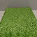 Artificial Grass Door Mat, Thick Turf Grass Indoor/Outdoor Rug, Perfect for Entryway, Patio Lawn Synthetic Doormat, Dog Realistic Grass Mats, 20x30 Inches (1'8" x 2'6" (Rectangular))