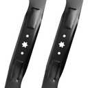 Keycci Cub Cad et 46 inch Mower Blades for 942-04244A Cub Cad et XT1 XT2 LT46 LTX1045, Lawn Mower Blade Compatible with MTD Craftsman Lawn Tractor, Replace for 942-04290 742-04244 742-04290 High-Lift