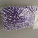 10 Pieces Graduation Cords Polyester Graduation Honor Braided Cords with Sewing Tassels for Bachelor, Master, Doctor 68" Long (Purple White)