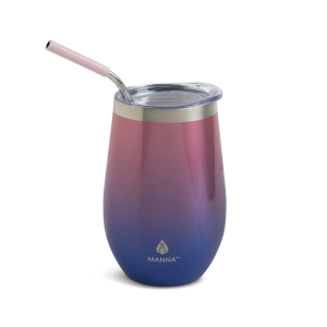 Manna Wine Tumbler Stainless Steel  17 Oz