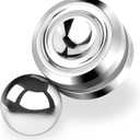 Fidget Spinner Toys,Steel Ball Orbiter Magnetic Fidget Toy,360 Rotation Office Toys Small Anxiety FID-get Sensory Toy,Students ADHD,ADD Autism,Silver