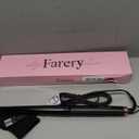 Farery Tapered Curling Wand for Long Hair, 3/4-1 1/4" Conical Curling Wand with 7.3" Extra Long Barrel, Tourmaline Ceramic Curling Iron for Beach Waves & Defined Curls, Dual Voltage, Glove Included