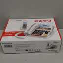 SWISSVOICE 3355 DECT 6.0 Corded Big Button Phone for Elderly with Answering Machine and Additional Cordless Handset - Loud Phones for Hard of Hearing - Hearing Aid Compatible Phones