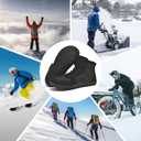 Mens Snow Boots Waterproof Warm Fur Lined Winter Boots Lightweight Slip Resistant Comfortable Ankle shoes Outdoor Walking (10)