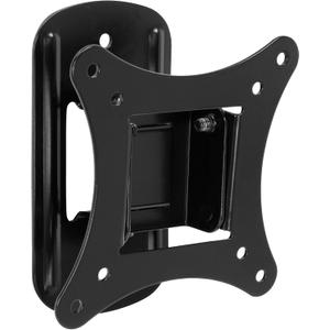 Mount-It! Small TV Monitor Wall Mount | RV TV Mount | Swivel and Tilt VESA Wall Mount | Fits 19 20 21 22 23 24 25 27 32 Inch Screens | 75 100 VESA Compatible | Low-Profile Slim Design | 44lb Capacity
