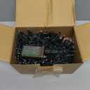 LED White Christmas Lights Outdoor, 25ft Extendable White String Lights Indoor, Christmas Tree Lights for Room Garden Patio Wedding Party Christmas Decorations