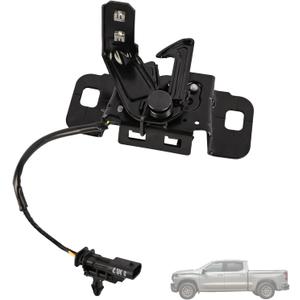 Front Hood Lock Latch Assembly 84805445 Compatible with Chevrolet Silverado 1500 2019-2021/Chevrolet Silverado 1500 LD 2019 /GMC Sierra 1500 2019-2021 Primary and Secondary Latch