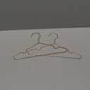 Amber Home 20Pack 12" Rose Gold Kids Baby Hangers, Strong Metal Children Clothes Hangers for Closet, Space Saving Infant Hanger for Toddler Coats Pants (Rose Gold, 20)