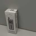 Tire Inflator Portable Air Compressor, 1 Min Fast Inflation Cordless Bike Pump with Digital Pressure Gauge LED Light, 150 PSI Electric Air Pump for Car Tires, Bicycle, Motorcycle, Ball (Grey)