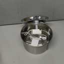 Cat Water Fountain Stainless Steel: 2.2 L Cat Fountain for Drinking - Automatic Pet Water Fountain for Cats Inside - Metal Cat Dog Water Dispenser Bowl with Faucet Water Level Window Ultra Quiet Pump