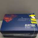 Bedsure Electric Blanket Twin - Soft Ribbed Flannel Heated Blanket, Heating Blanket With 10 Time Settings, 6 Heat Settings, And 8 Hrs Timer Auto Shut Off (62x84 Inches, Grey)