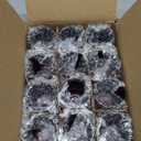 Woho 12pcs Purple Votive Candle Holders, Glass Tealight Candle Holder for Vintage Halloween Party Decor, Tea Lights Candle Holder for Wedding Engagement Table Centerpiece, Deep Purple