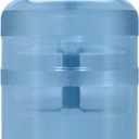 Brio 5 Gallon Plastic Crown Cap Reusable Water Bottle Container