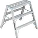 Louisville Ladder 3-Foot Aluminium Sawhorse Ladder, 300-Pound Load Capacity, Type IA, L-2032-03
