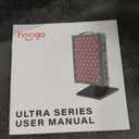 Hooga Red Light Therapy Panel Device – 630nm 660nm 810nm 850nm Red & Near Infrared Light Therapy, LED Light Therapy Lamp, 150 Quad Chip LEDs, Adjustable Brightness, Pulse Mode – ULTRA750