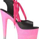 Ellie Shoes Women's 850-braxton Heeled Sandal (10, Pink)