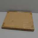 Magnetic Fridge Organizer, Paper Towel Holder, Kitchen Rack, Rustproof Spice Jars Rack, with 2 Removable Mobile Hooks (Black) (Medium)