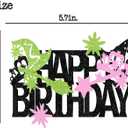 2 x Witch Birthday Party Decorations Pink and Green Witch Theme Happy Birthday Party Supplies