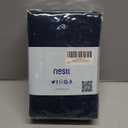 Nestl Navy Blue Bed Skirt Queen Size - Queen Bed Skirt 14 Inch Drop - Brushed Microfiber Bed Skirts - Hotel Quality Pleated Bed Skirt - Shrinkage & Fade Resistant