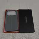 SHIELDON Real Leather Wallet Case for iPhone 17 Pro Max 6.9-inch 5G 2025 | Kickstand | RFID Blocking Card Holder | Magnetic Closure | Folio | Shockproof Protective Phone Cover | Gray