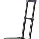 Generic Wagon Cart with Wheels High Capacity Shopping Cart Foldable Shopping Trolley with Adjustable Handle Stair Climber Trolley (6 Solid Wheels)