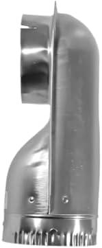 Builder's Best 010155 Venting. Offset Elbow, Dryer, 4-1/2 In, 1 Cubic Centimeters