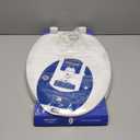 Mayfair Elongated Toilet Seat Elongated, Molded Durable Multi Coat Enamel White