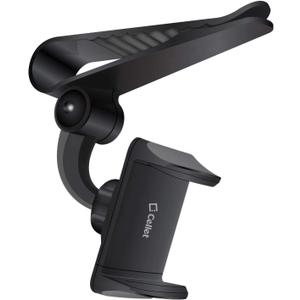 Sun Visor Phone Mount, Car Phone Holder for Car, Cradle Clip Compatible to Apple iPhones, Samsung Galaxy, Motorola Moto, Google Pixel Smartphones