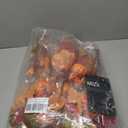 mizii Fall Decor 12Pcs Autumn Artificial Maple Leaf Pumpkin Branch Faux Fall Leaves Thanksgiving Halloween Farmhouse Harvest Decorations for Home Fireplace Wedding Outdoor Indoor (12)