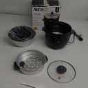 Aroma Housewares ARC-363-1NGB 3 Uncooked/6 Cups Cooked Rice Cooker, Steamer, Multicooker, 2-6 cups, Black
